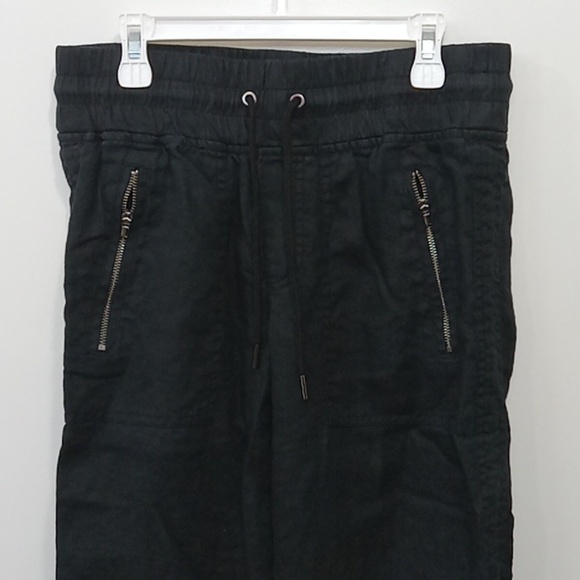 Athleta Sweat Pants Drawstring Pockets Wide Leg Loose Fit Women's Sz 2 EUC NICE! - Picture 2 of 16